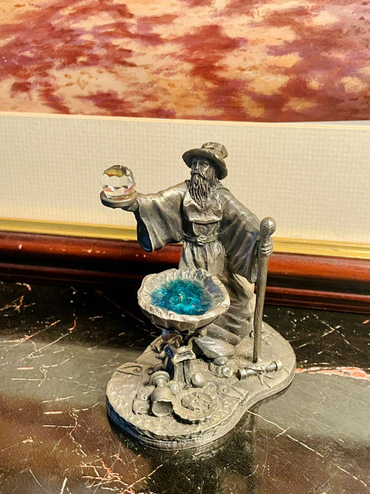 Wizard Figurine Pakistan
Fantasy Collectibles
Crystal Orb Wizard Statue
Gothic Home Décor
Resin Wizard Collectible
Medieval Figurines
Made in England Figurine