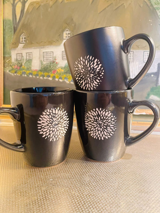set of 3 Tea Mugs , Coffee Mug, Oven Safe, ceramic, England