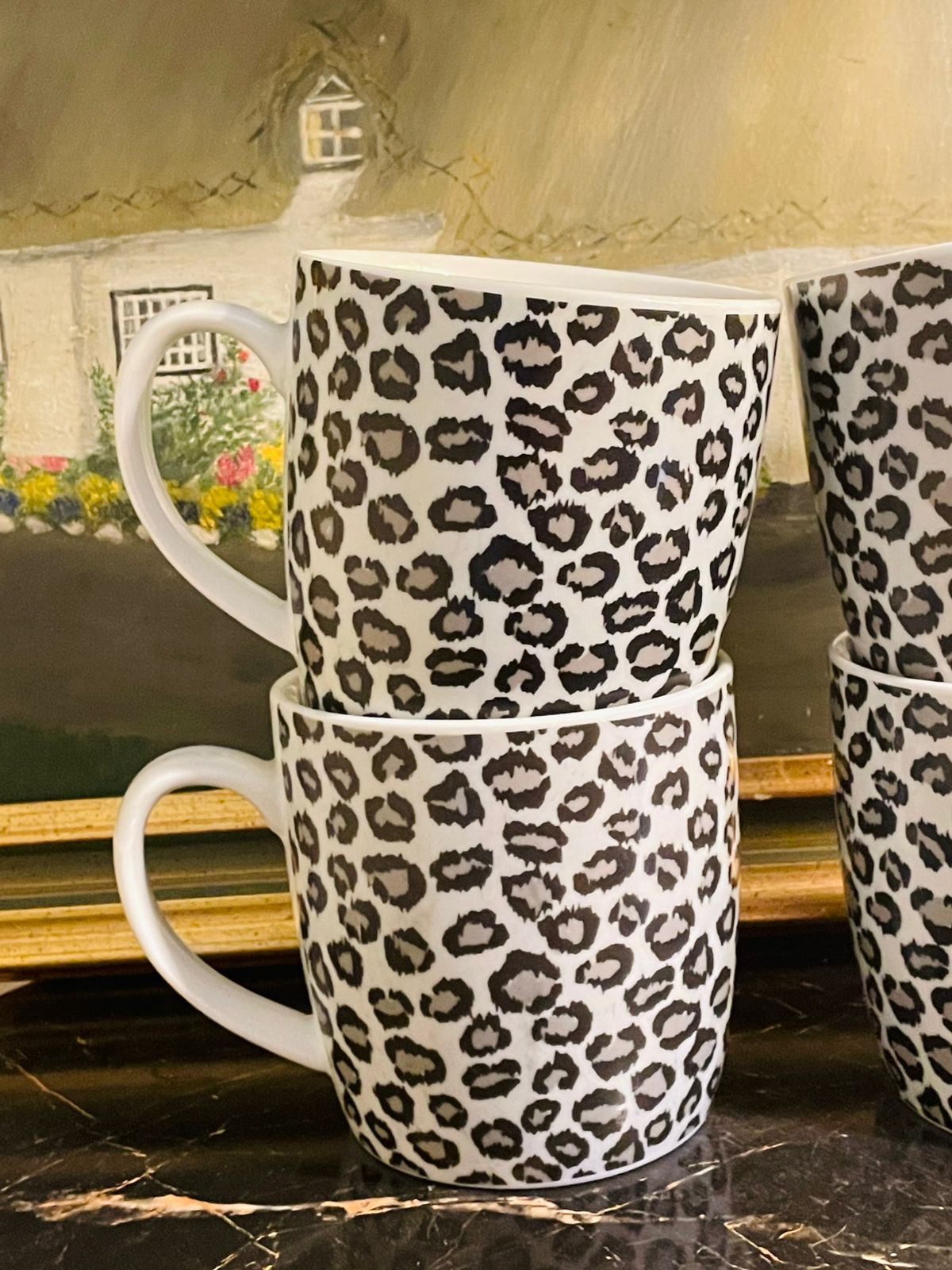 Set of 4 Tea mugs, Coffee mugs, Oven Safe, ceramic , England