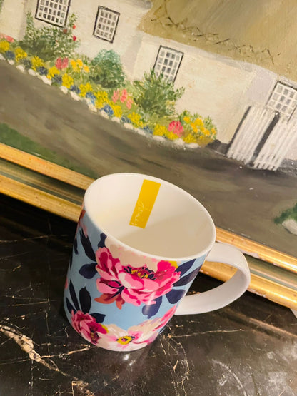 Floral Mug, Tea mug, Coffee mug ,Oven Safe, Ceramic , England