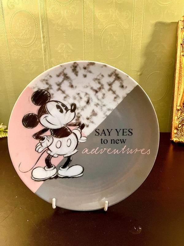 Mickey Mouse Adventure Decorative Plate 8 Inch
