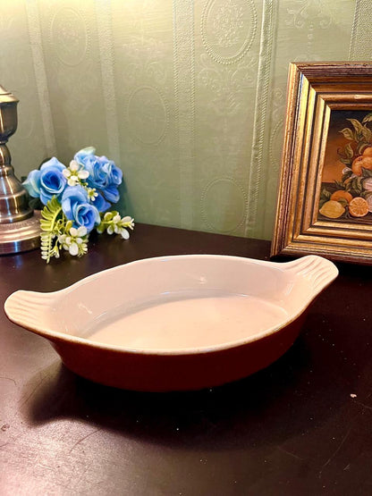 Cream Ceramic Leaf-Shaped Serving Dish – Oven Tableware