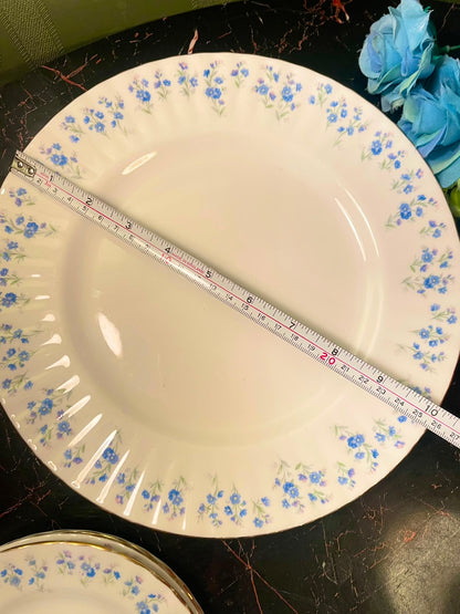 Royal Albert Memory Lane Dessert Plate Set & Platter
