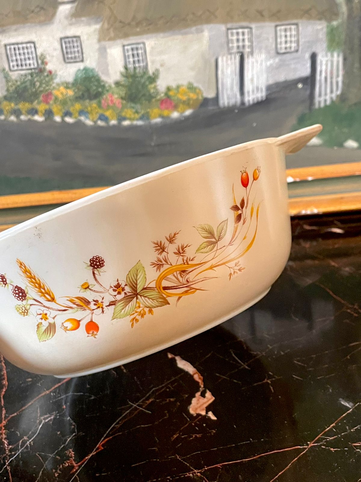 Vintage Pyrex “Harvest” Mixing Medium Bowl – Made in England
