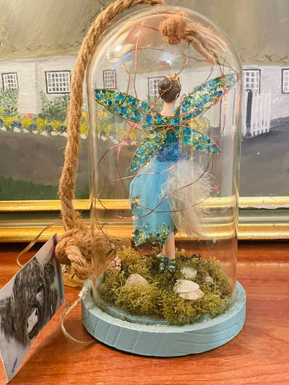Decorative Fairy in Dome Display – Centerpiece &amp; Room Party Decor
