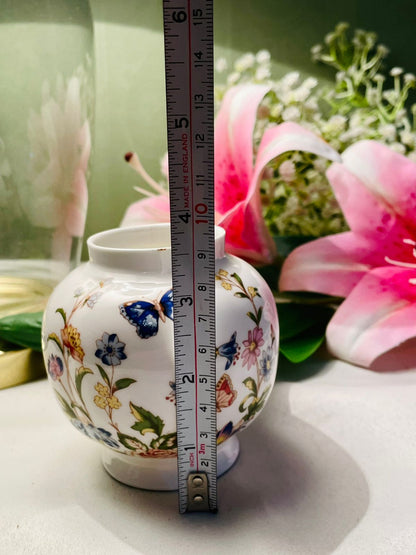 Aynsley Cottage Garden Fine Bone China Vase 9.5cm
