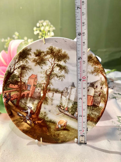 Poole England Countryside Landscape Wall Plate – 6 Inches