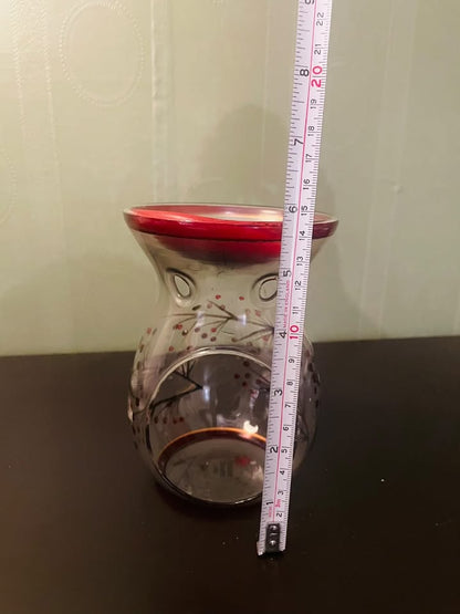 Decorative Glass Wax Melt Burner with Gift Box