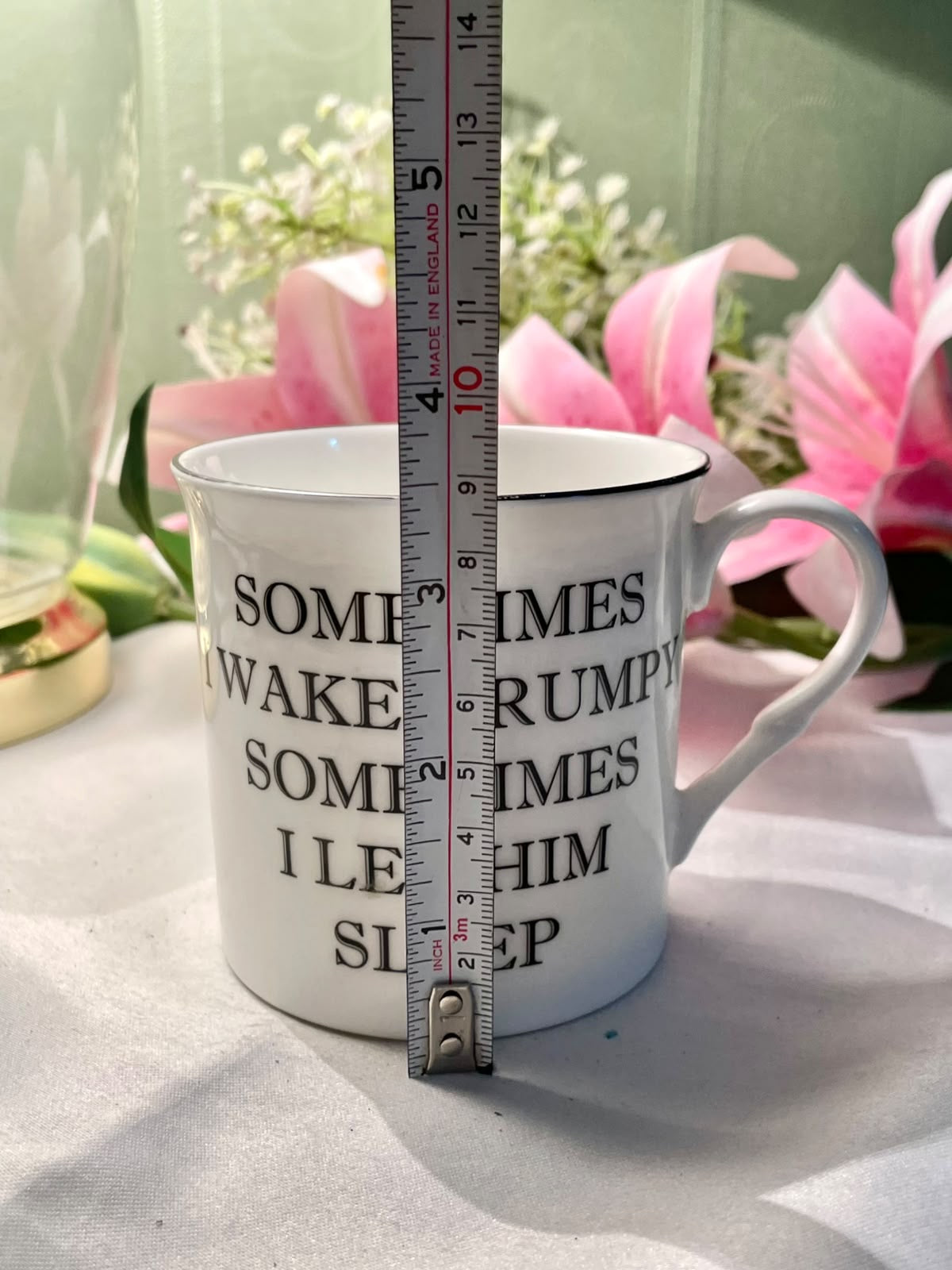 Heath McCabe Grumpy Quote Premium Fine China Mug 9.5cm