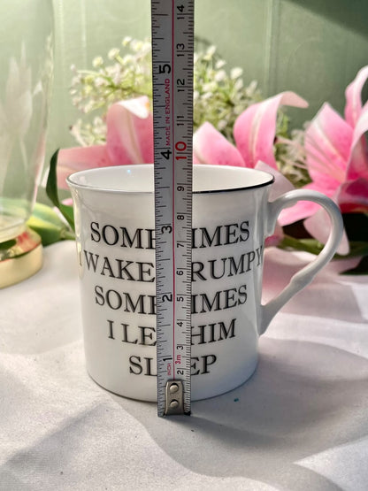 Heath McCabe Grumpy Quote Premium Fine China Mug 9.5cm