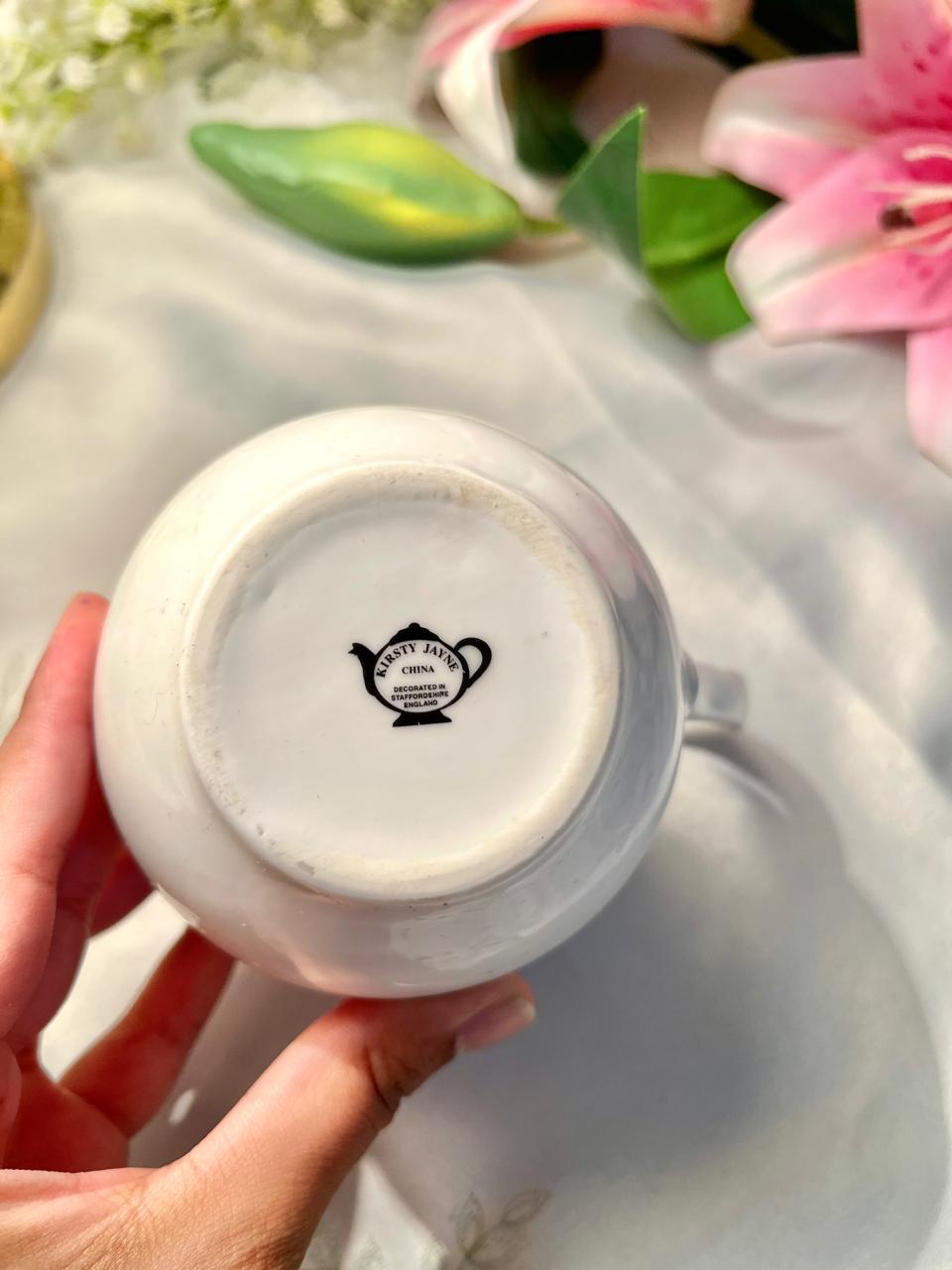 Kirsty Jayne Staffordshire Ivy Cream Jug 4" – Made in England