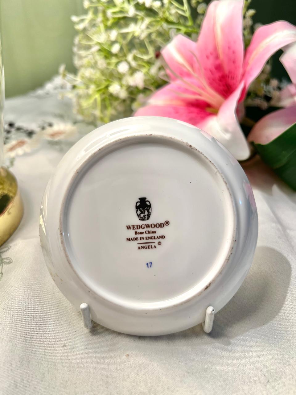 Wedgwood Angela Bone China Floral Plate 10 cm