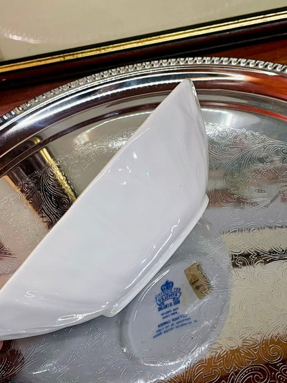 Aynsley Cottage Garden Egg-Shaped Trinket Dish, Set of 2 – Fine Bone China