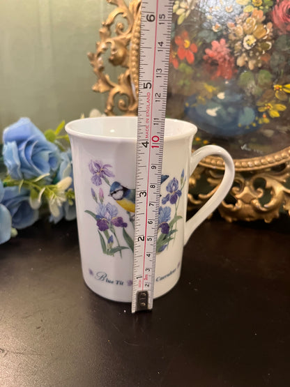Blue Tit Bird Fine Bone China Mug – Made in England