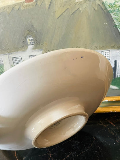 Spanish Hand-Painted Ceramic Serving Large Plater – “Para Volver La Tortilla” Blue & White