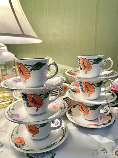 Villeroy & Boch Amapola Floral Dinner & Tea Set 30-Piece