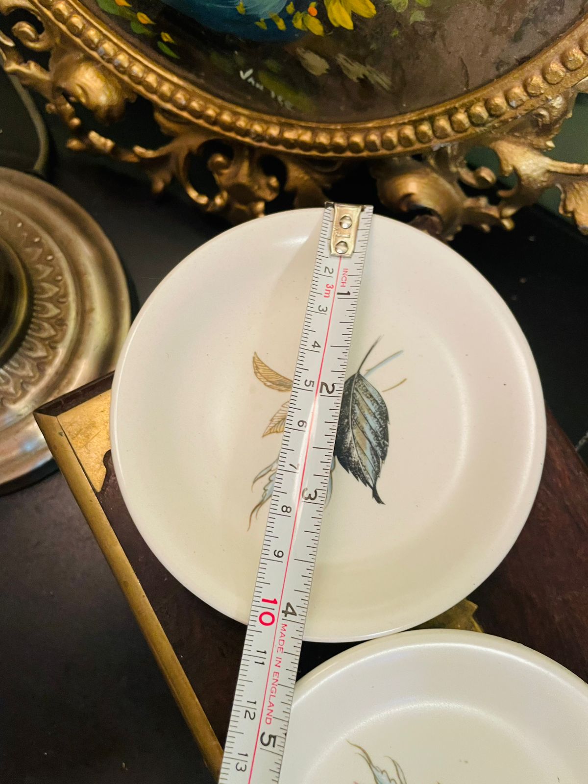J & G Meakin Sol Rose Small Dishes Set of 2 England