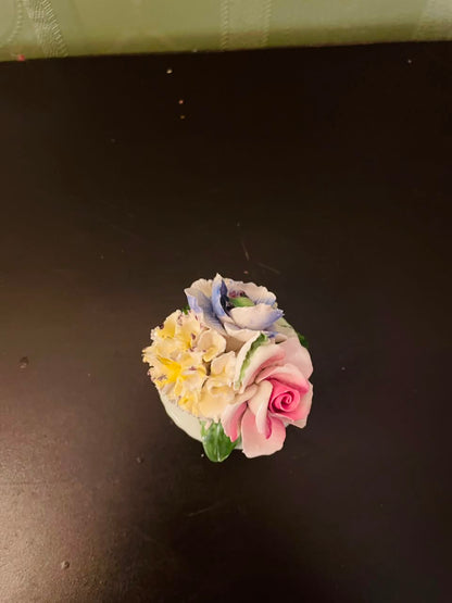 Radnor Bone China Mini Floral Posy Ornament 2 Inch