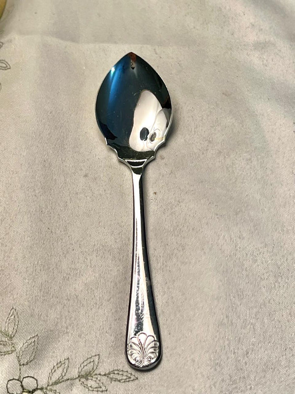 Vintage Silver-Coloured Decorative Spoon 13 cm