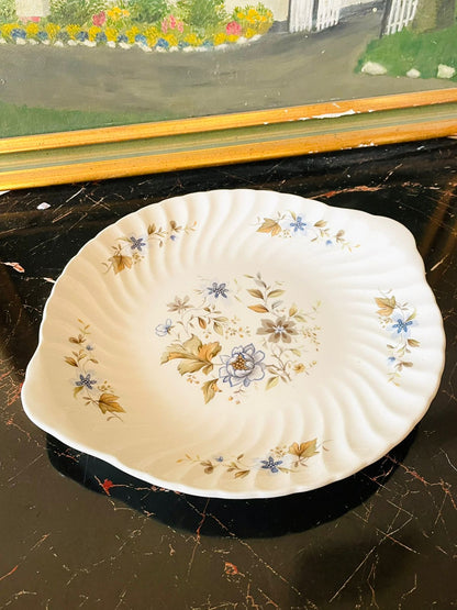 Ridgway Ironstone “Arlene” Floral Plate – Vintage 1792 Collection, Made in England