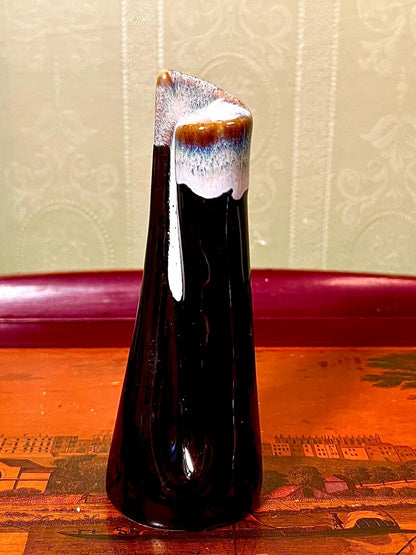 Ekisaito Japanese Ceramic Vase 6 Inch | Mid-Century Decorative Vase