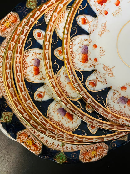 Vintage Keltcraft Imari Style Plates & Platter Set