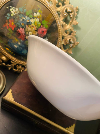 Vintage Hydrangea Floral Serving Bowl 9 Inch