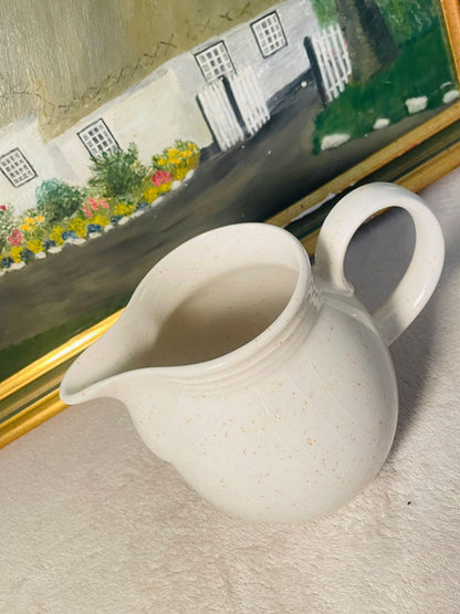 Vintage Pottery Milk Jug – Churchill England – Classic Ceramic Creamer