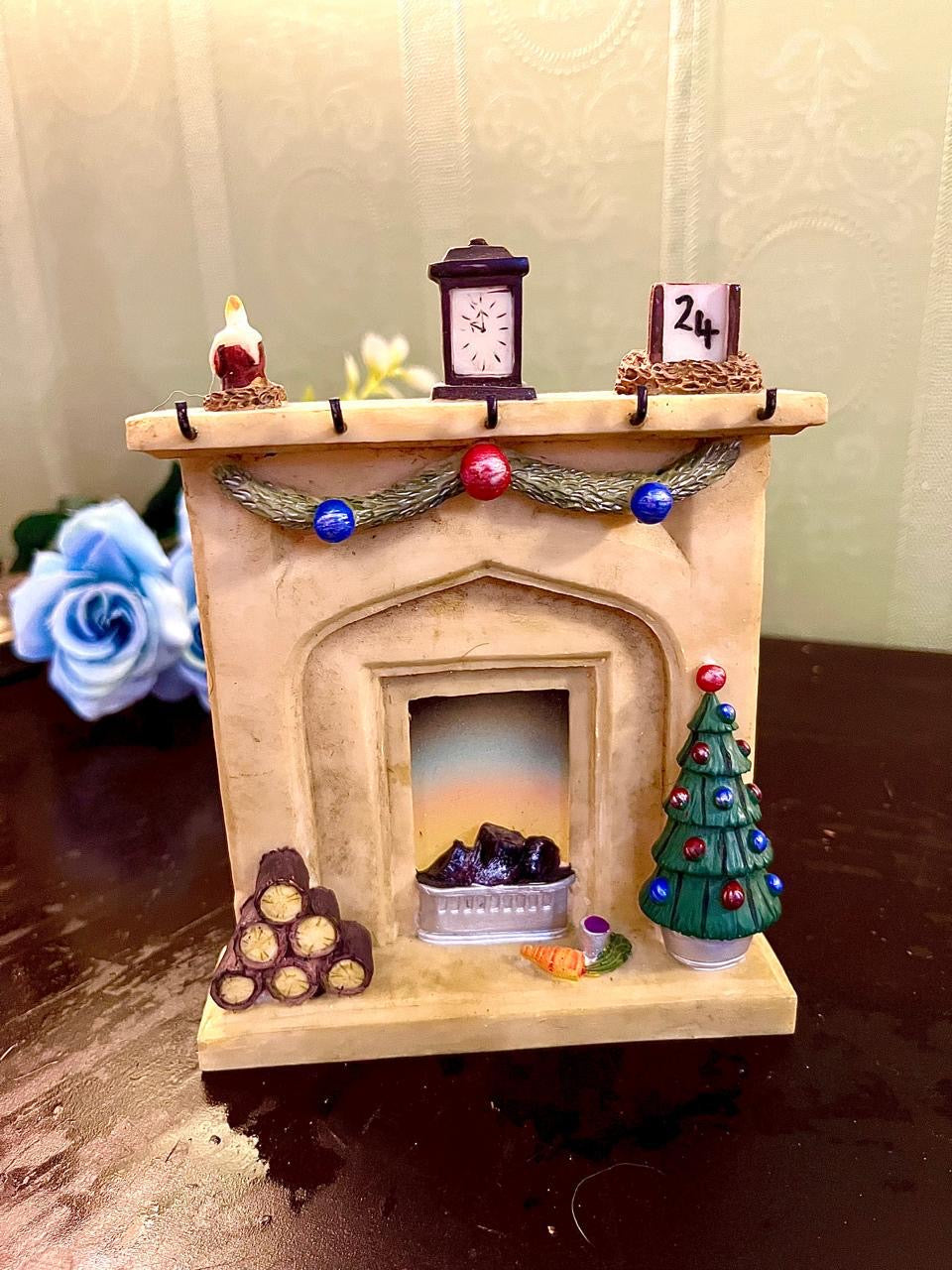 Christmas Fireplace Ornament