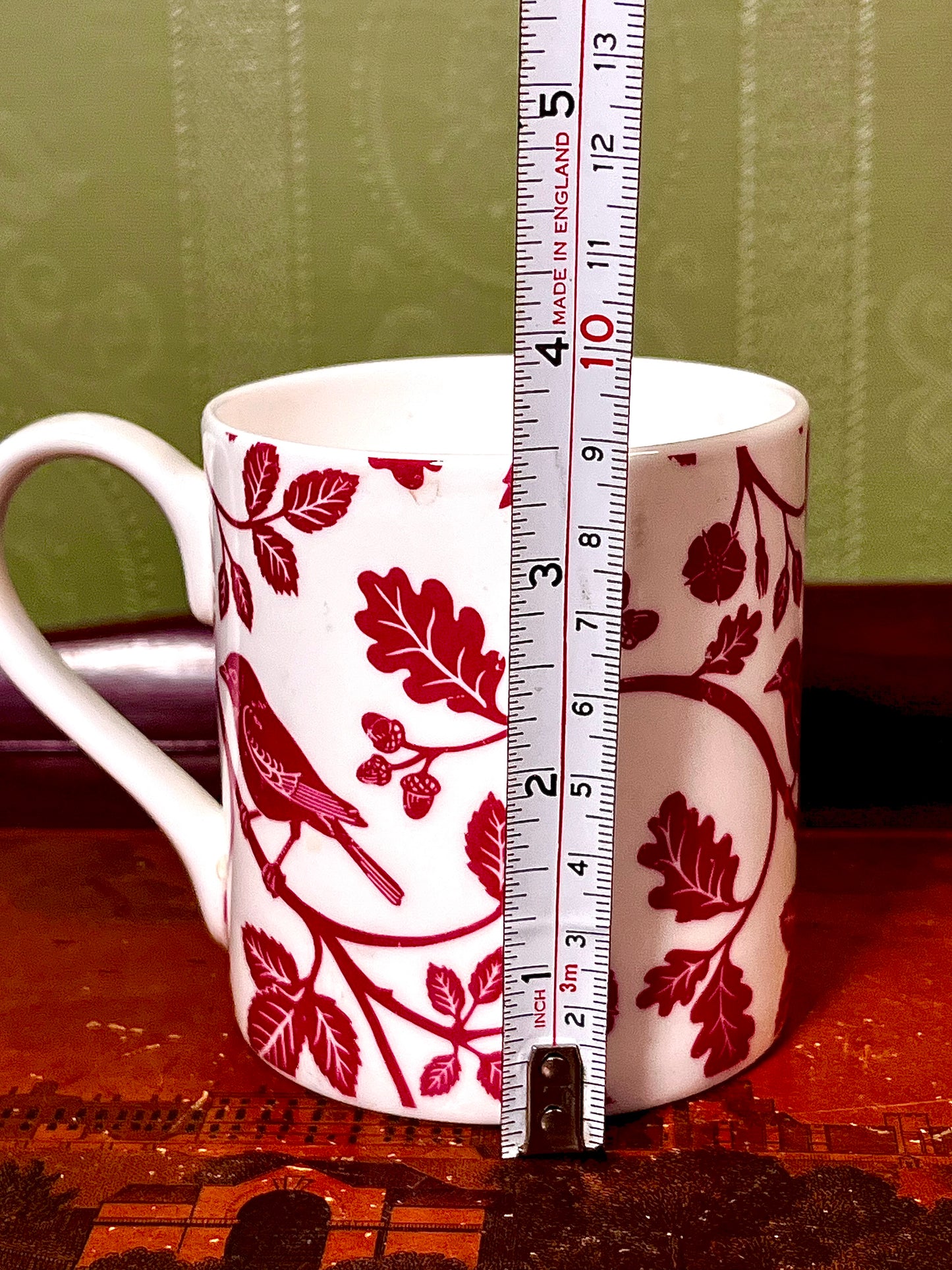 William Watson West Rural Renaissance Fine Bone China Bird & Botanical Mug – Graduate Collection UK