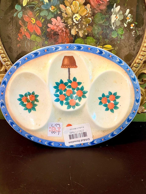 Vintage Wildflower Decorative Wall Plate 8 Inch