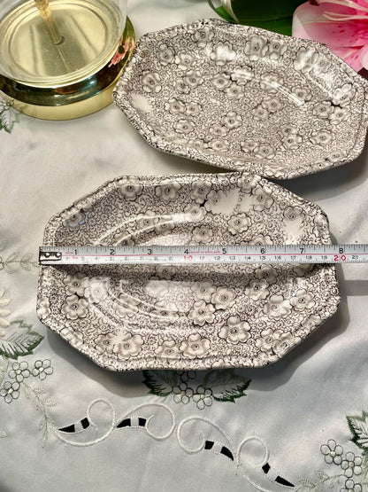 Kensington Chintz Floral Serving Dishes 20 cm – 2 Piece Set