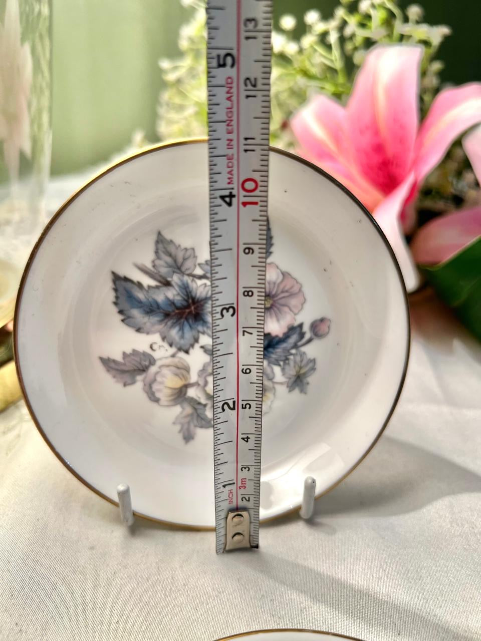 Royal Worcester Fine Bone China Floral Dishes Set of 2 10–11 cm