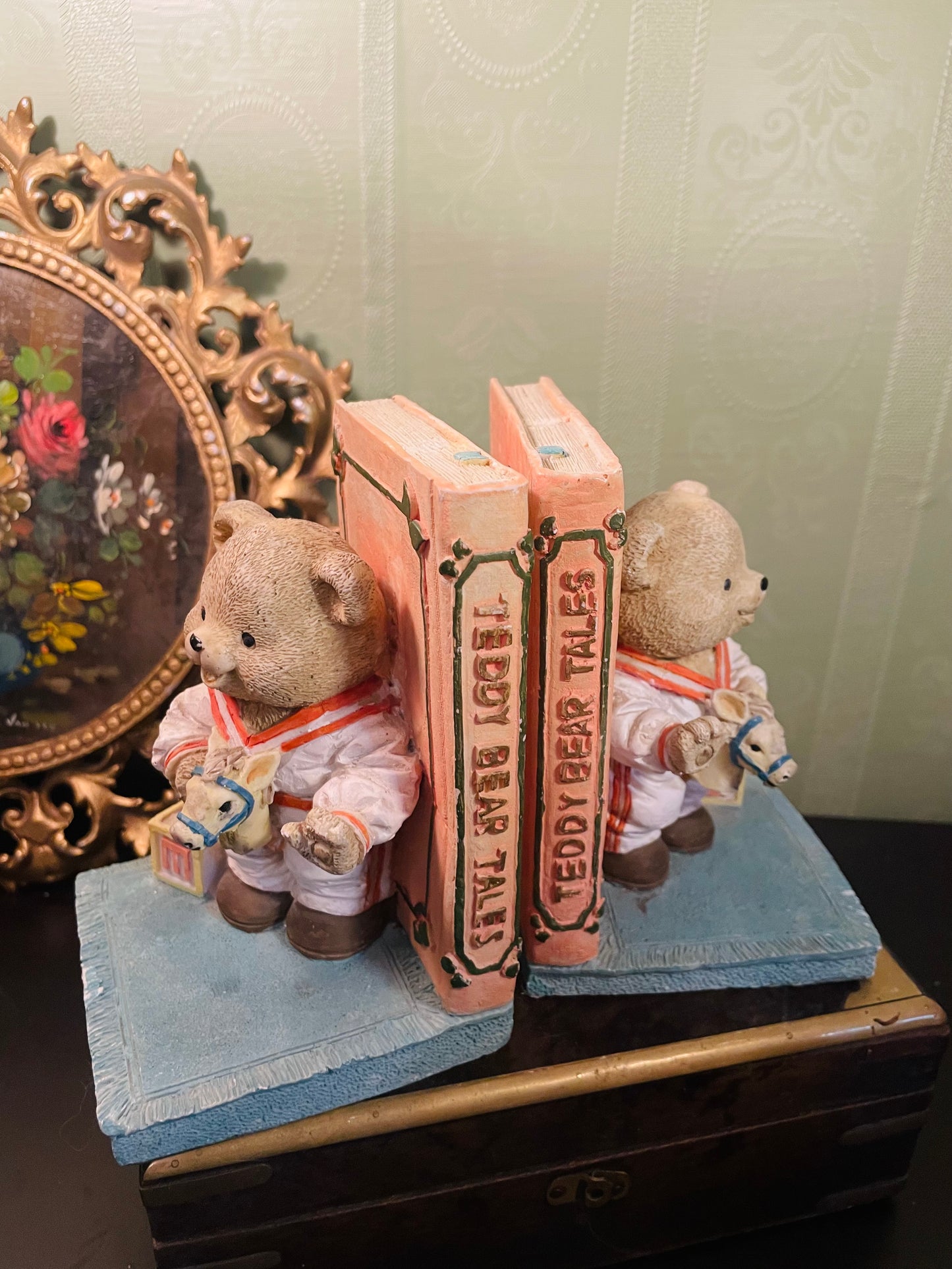 Teddy Bear Bookend Still My Bear Decorative Book Stopper