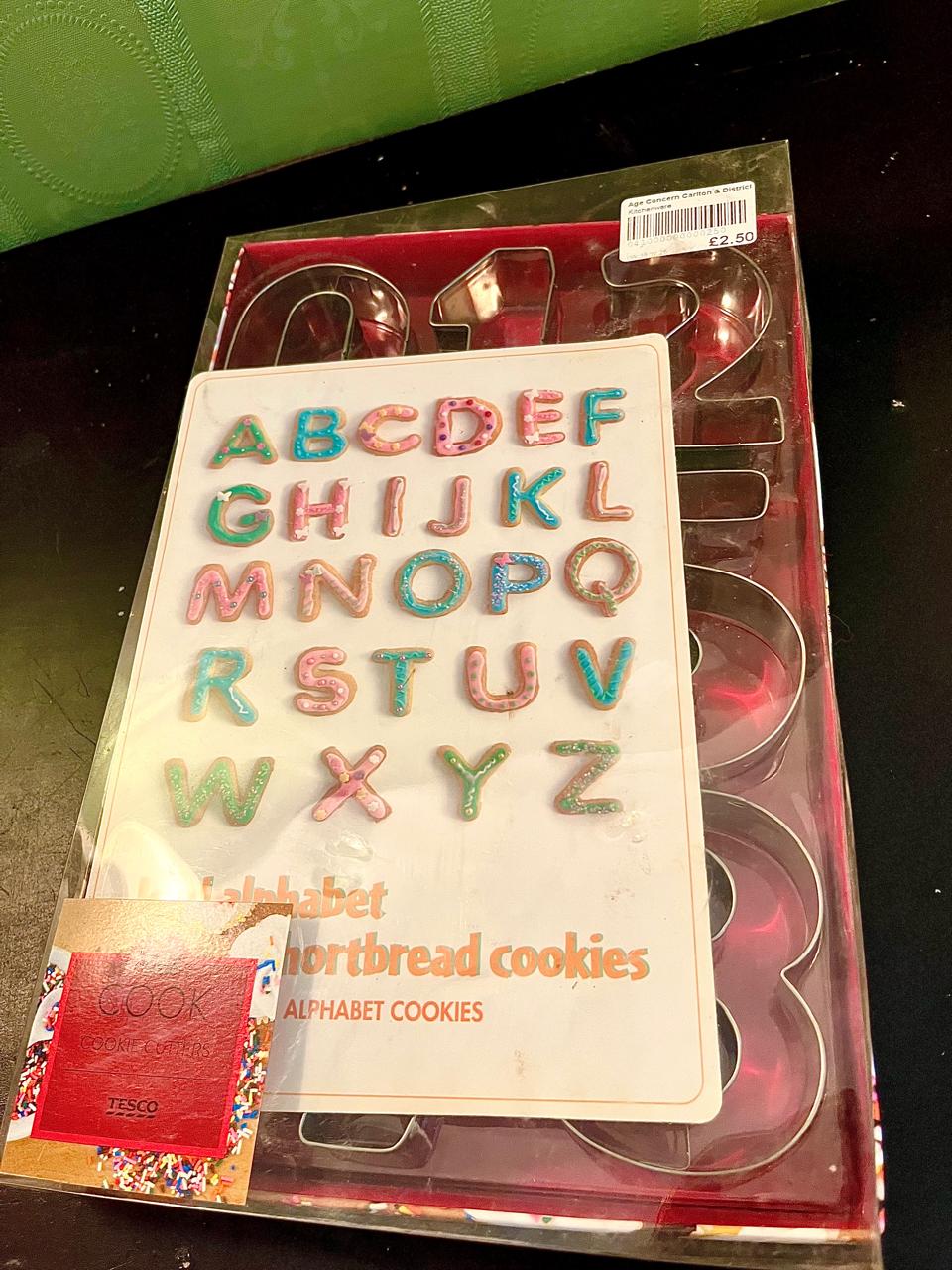 Number Cookie Cutter Set 0–9 Metal Baking Cutters