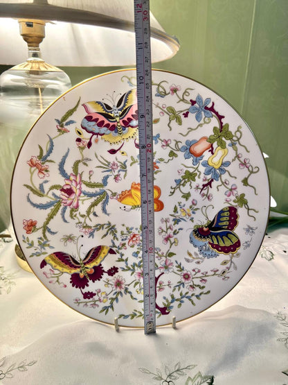 Royal Worcester Exotic Butterflies Wall Plate 25cm Limited Edition