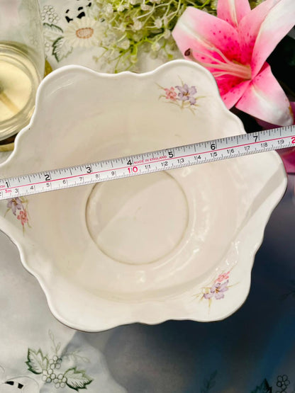 Norcroft Fine Bone China Floral Planter 6.5 in