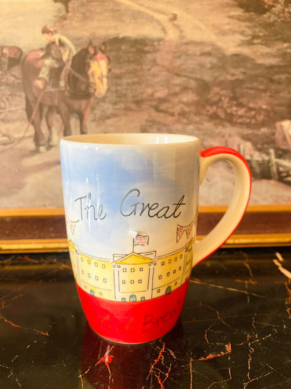 (Whittard of Chelsea “Tea with the Queen” Handcrafted Mug – Fine Stoneware, England)