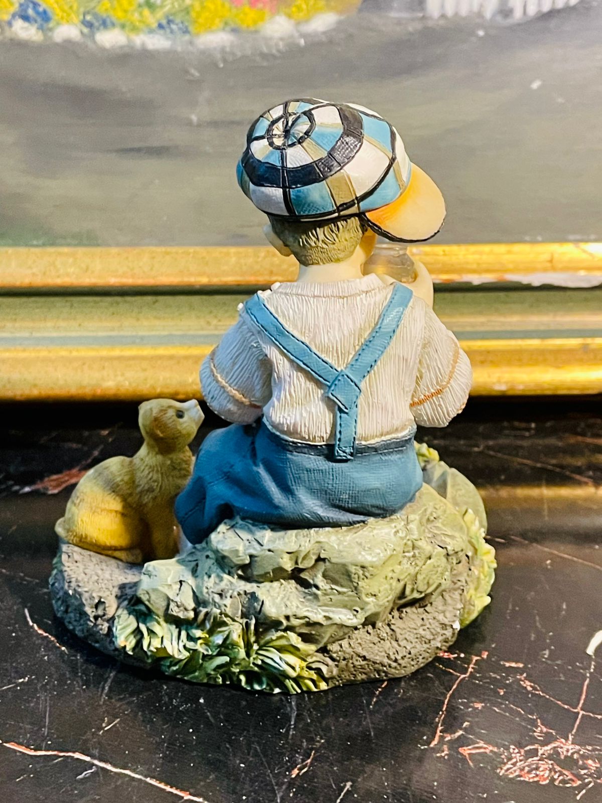 “A Good Catch” Figurine by Christine Haworth – The Leonardo Collection