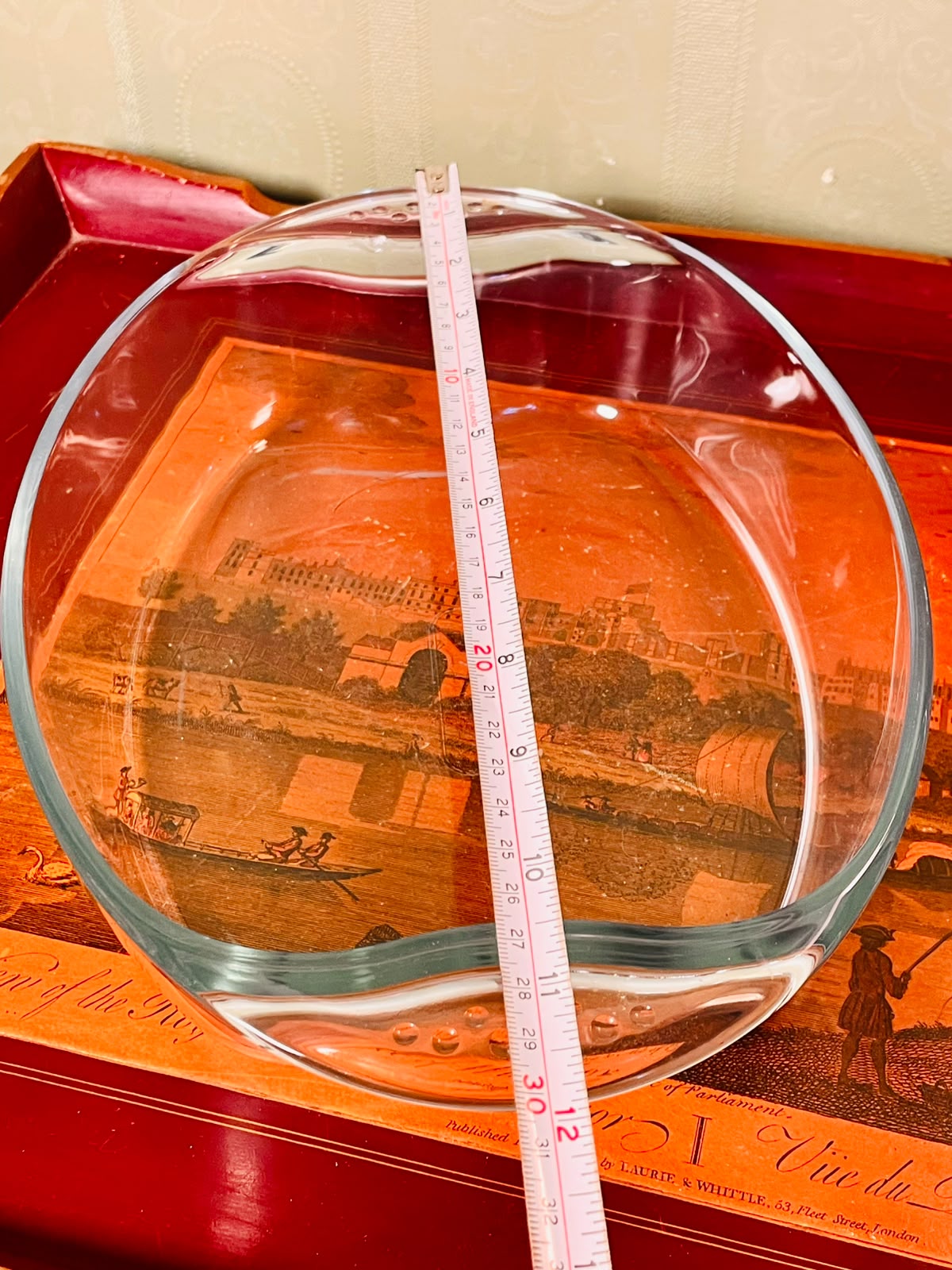 PYREX Large Deep Clear Oven-Safe Round Baking Dish 12"