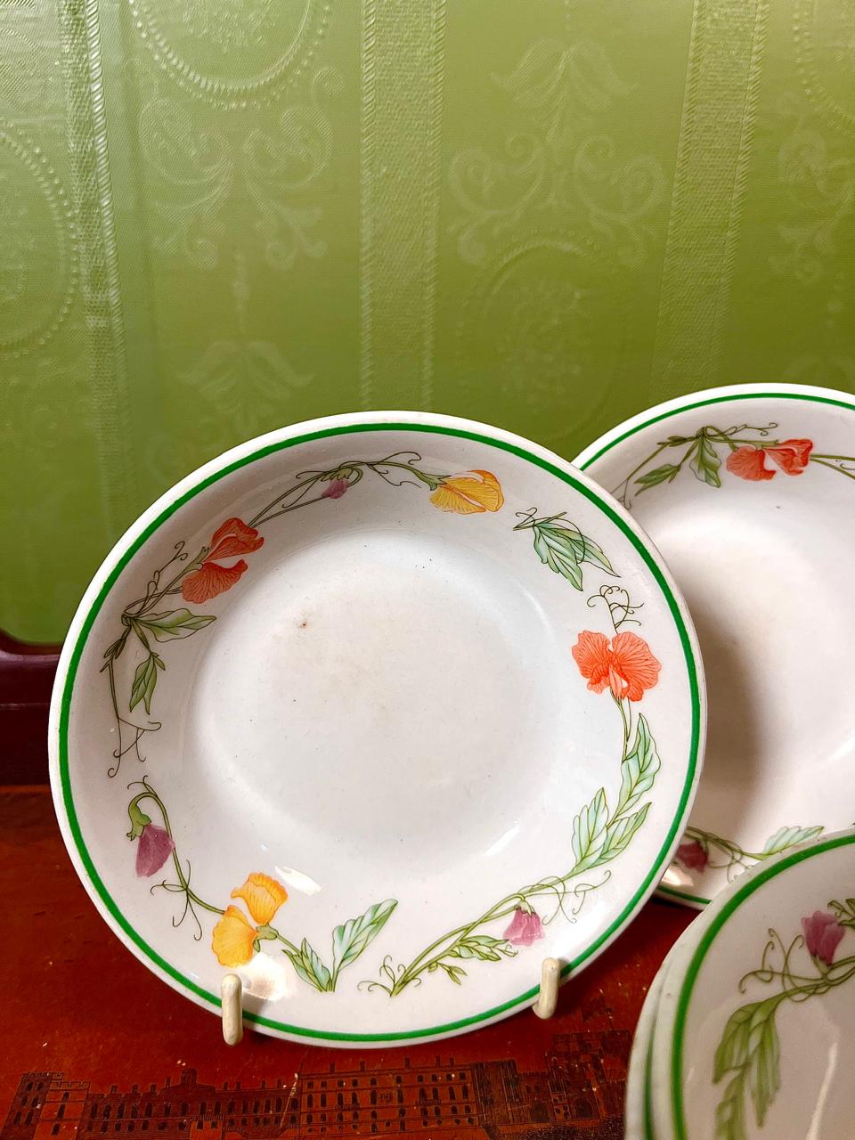 Johnson Brothers Floral Deep Bowls | Set of 8 | Made in England