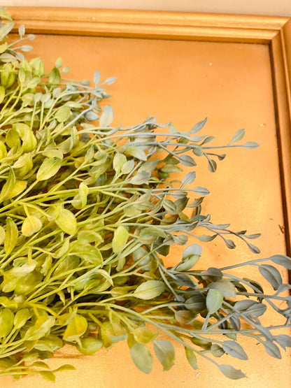 Green Artificial Foliage Fern Spray 20"
