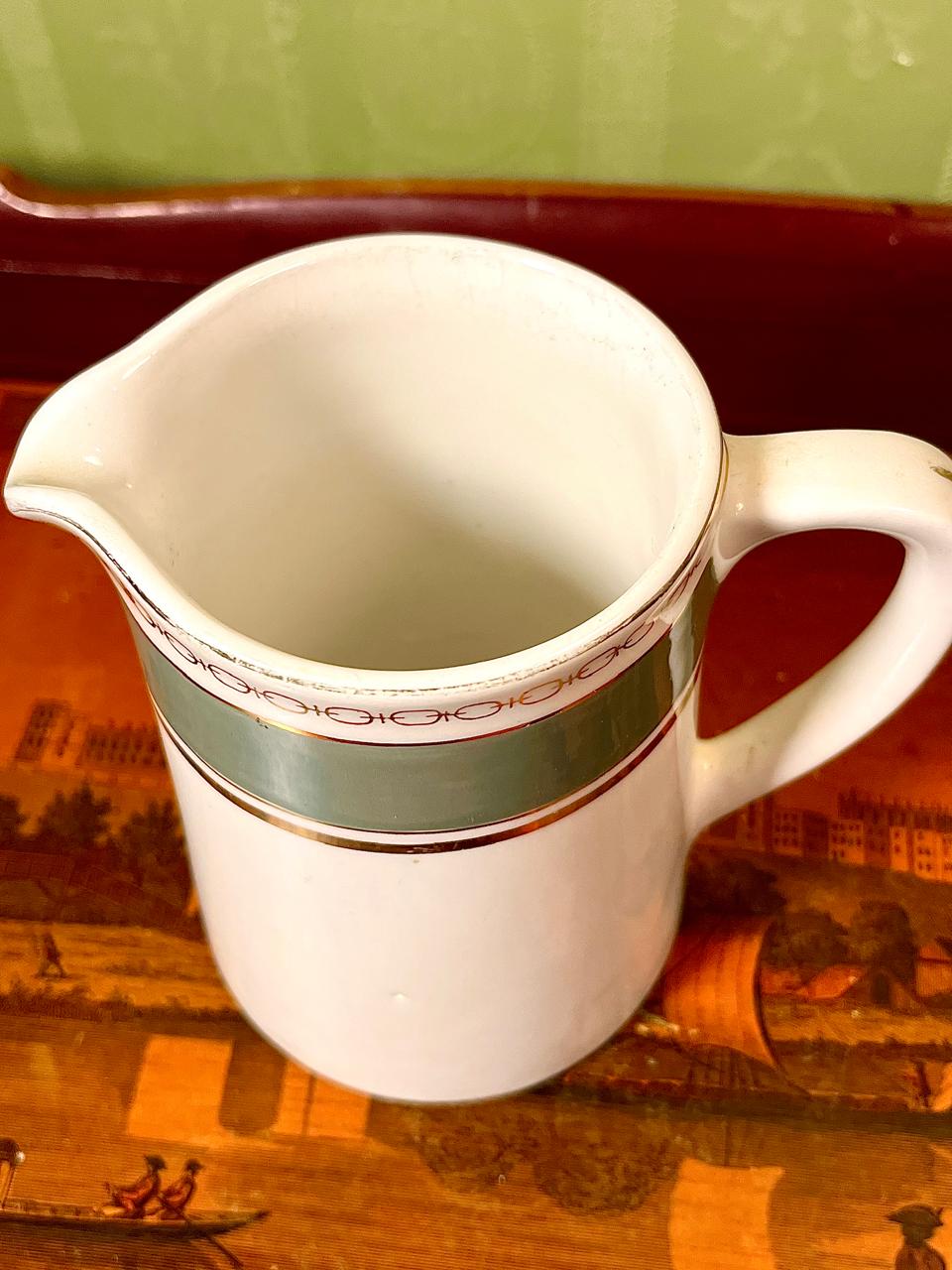 Vintage English Ceramic Milk Jug | 5 Inch Creamer Pitcher