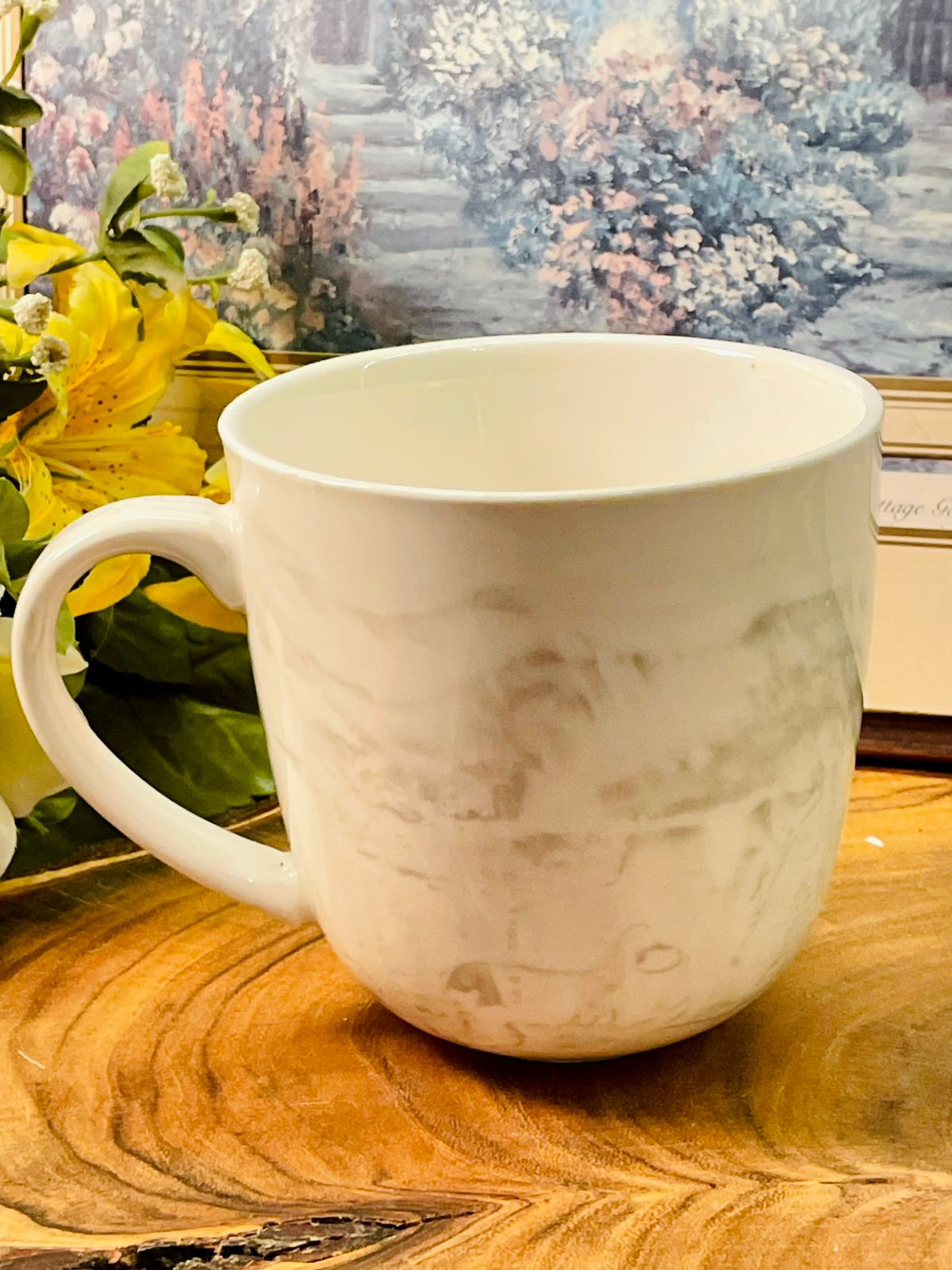 Old Pottery Company Woodland Animal Mug – Neutral Ceramic Cup