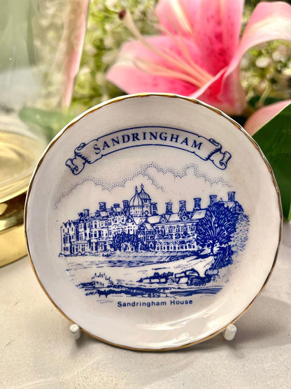 Pyramid Pottery Sandringham House Decorative Plate 3.5 in