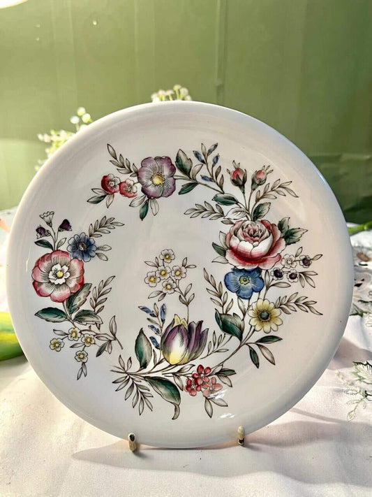 Johnson Bros Windsor Ware Hampshire Floral Decor Plate Approx 20 cm