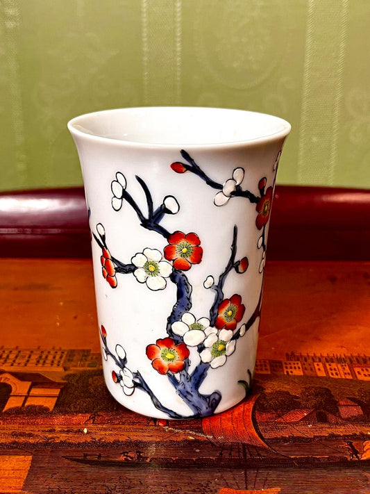 Cherry Blossom Fine Bone China Vase 5 Inch | Floral Decorative Bud Vase