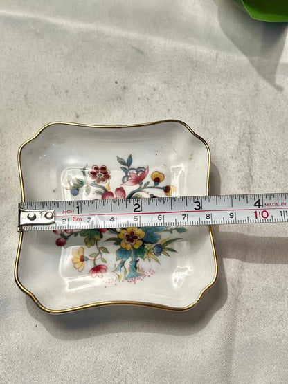 Coalport Ming Rose Bone China Trinket Dish | Approx. 4 in