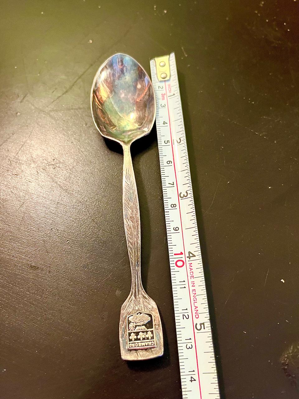 Vintage Cambridge Souvenir Spoon 13 cm Silver Tone