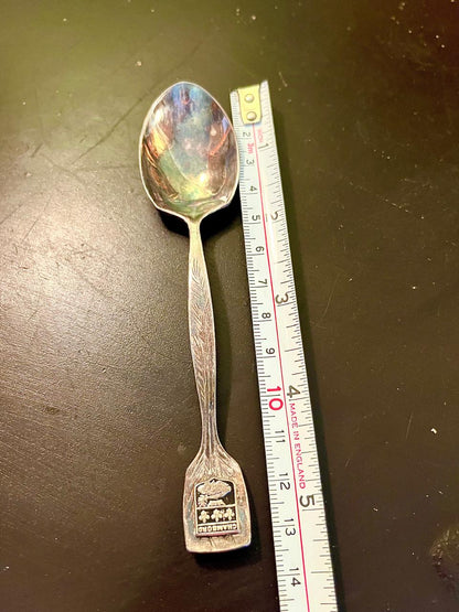 Vintage Cambridge Souvenir Spoon 13 cm Silver Tone